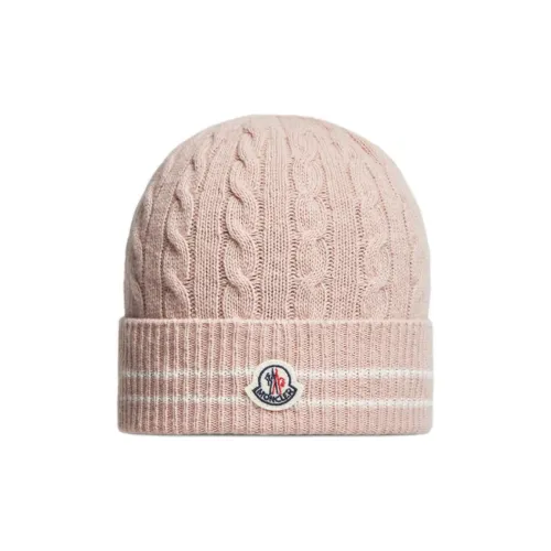Moncler Шерстяные Шапки Детские Розовые