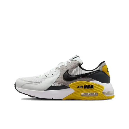 Nike Air Max Excee Low Топ Повседневные Беговые Кроссовки Мужские Белые Серые