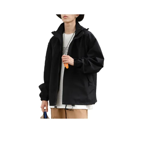 SOCKKEY Куртки Пальто Унисекс Черный