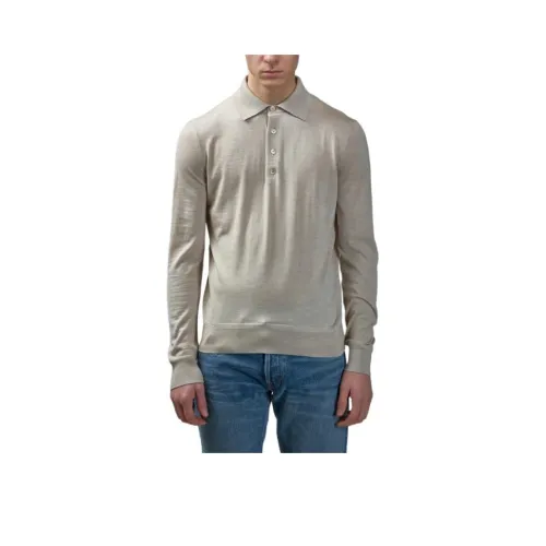 TF Поло Мужское Светло-Бежевое