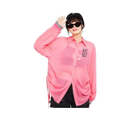 MUGUOGUOMU Весна Лето Рубашка Женские