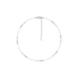 Белое ожерелье с бусинами, 1 штука