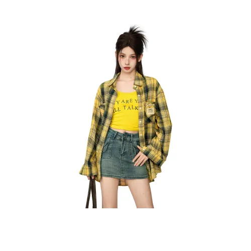 Princess Berdele Желтые Женские Рубашки