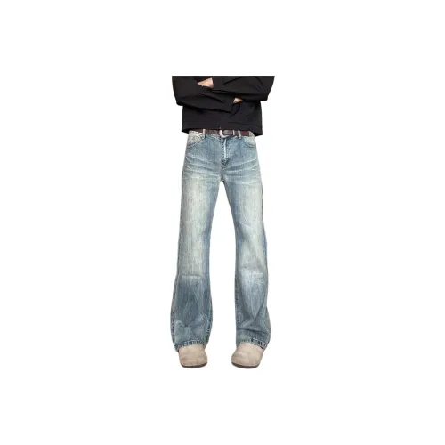 UPWARD LAB Blue Unisex Jeans