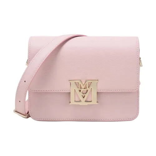 MCM Коровья кожа Сумка через плечо Стандартная Женская Розовая
