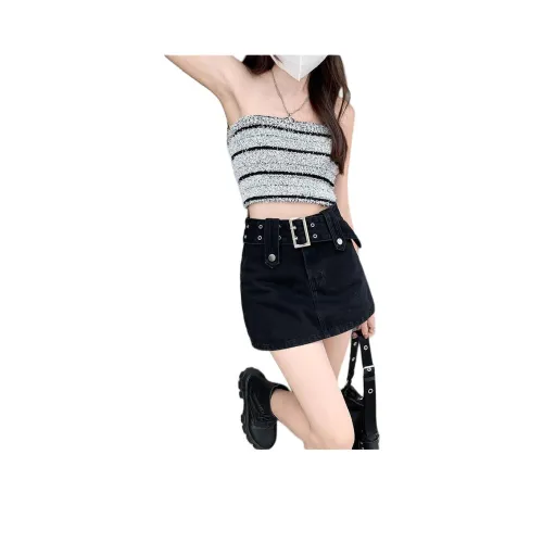 OMOIDAS Джинсовые короткие юбки Женские