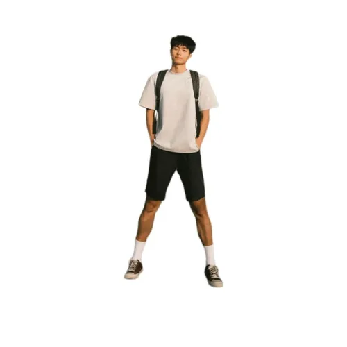 DANJUE Черные Унисекс Повседневные шорты