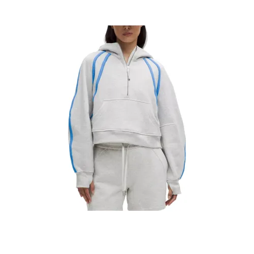 lululemon Scuba Свитшот Женские true Морской синий Белый