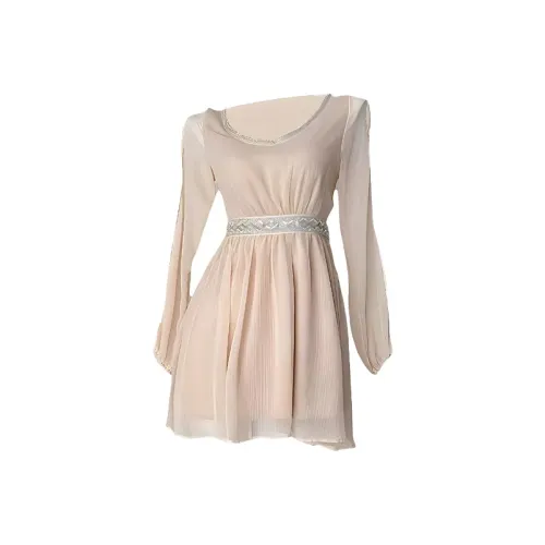 SCCREBEL OFFICIAL Длинное платье с длинными рукавами женское