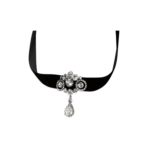 Jennifer Behr Шелк Ожерелья Женские Черный