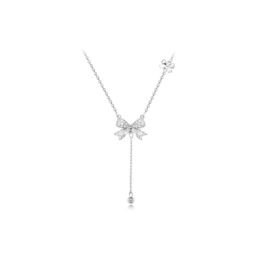 MUYAN Сплав Бант Бахрома Ожерелье Женское