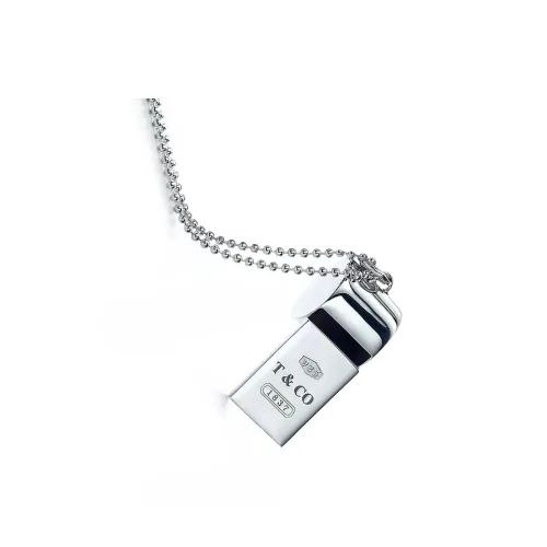 TIFFANY & CO. Серебряные ожерелья унисекс