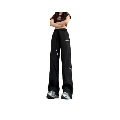 ROSECREED Черные Женские Повседневные Брюки