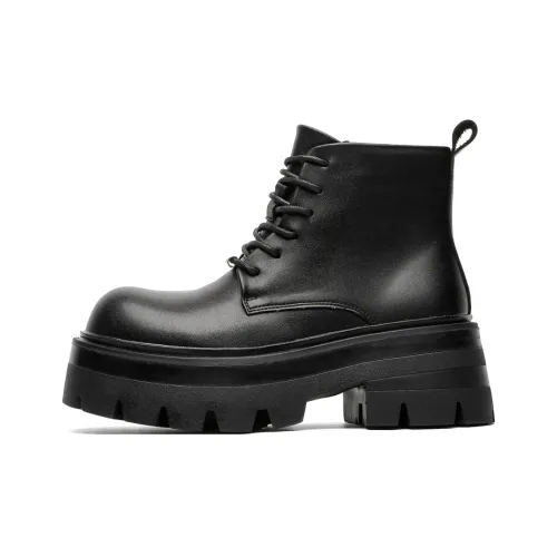 ZHENRAN Короткий ботинок Martin мужской черный