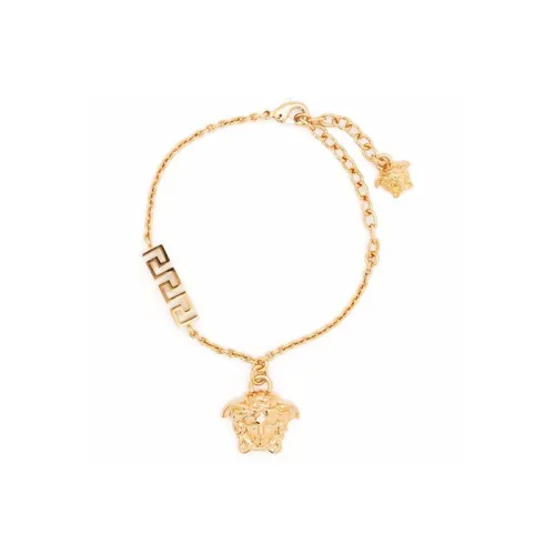 VERSACE Медное ожерелье, золотой, унисекс