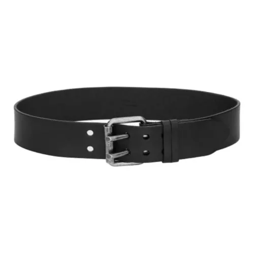 SAINT LAURENT Телячья кожа Кожаные ремни Мужской Черный 5CM