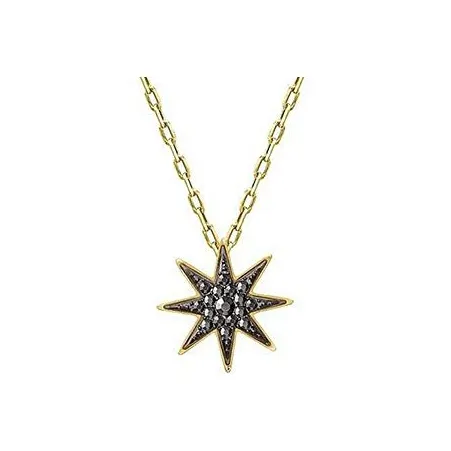 Swarovski Золото-покрытое Искусственный хрусталь Ожерелье Женское