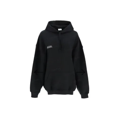 Vetements Толстовка Женская Черная