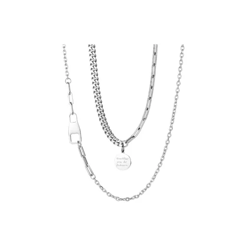 66ROUTE 66 Титановые стальные ожерелья мужские