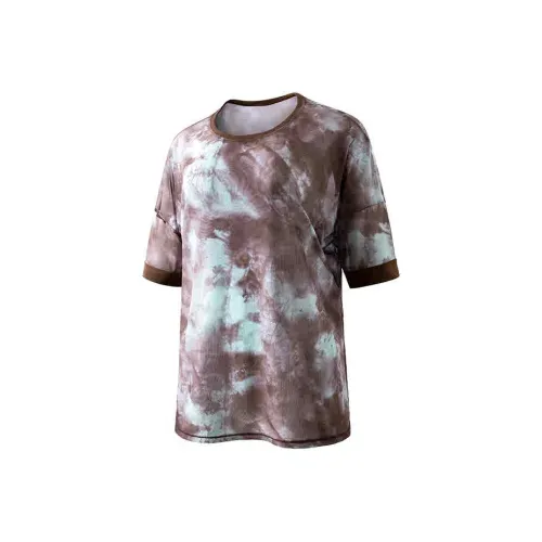 VIVI CYCLE T-рубашка Женская Психоделический Коричневый