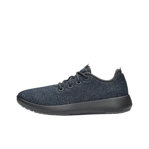 Allbirds Wool Runner Mizzles Беговые кроссовки Низкий топ Натуральный черный Натуральный черный Подкладочная ткань Женские