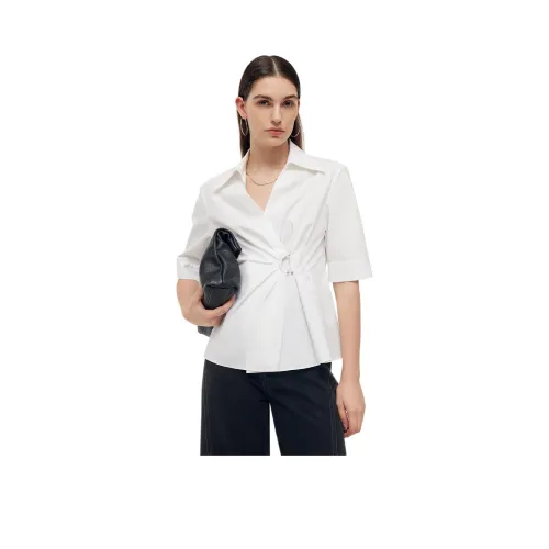 GOELIA Белые Женские Рубашки