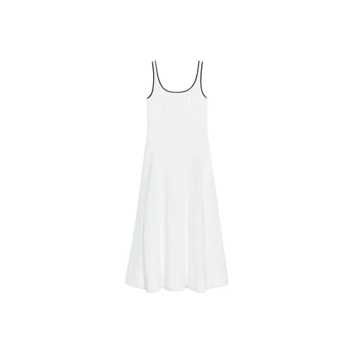 ZARA Желтый Белый Женские Слиплатья