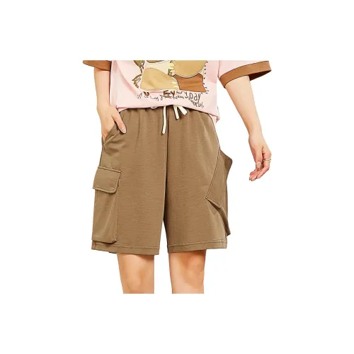 MUGUOGUOMU Карго шорты женские