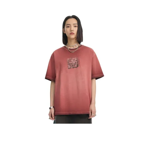 ABLE JEANS T-Рубашка Женская Jujube Paste Красный