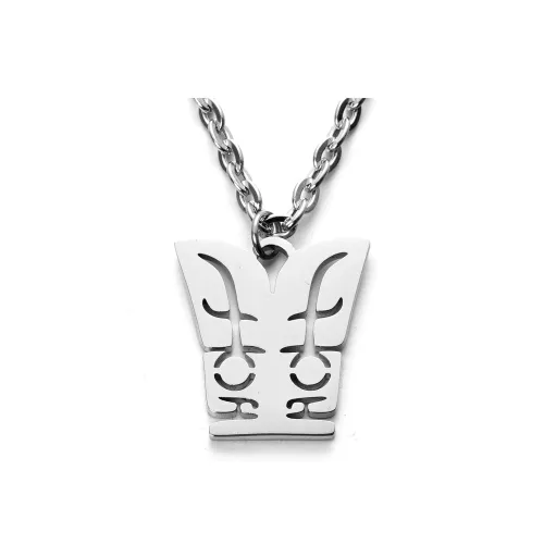 OWNREWARDS Титановая сталь Ожерелье Серебряное Унисекс