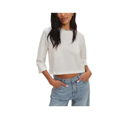 Reformation Белые Женские Футболки