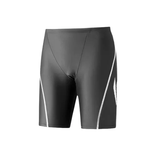 Мужские квадратные плавательные шорты с подкладкой