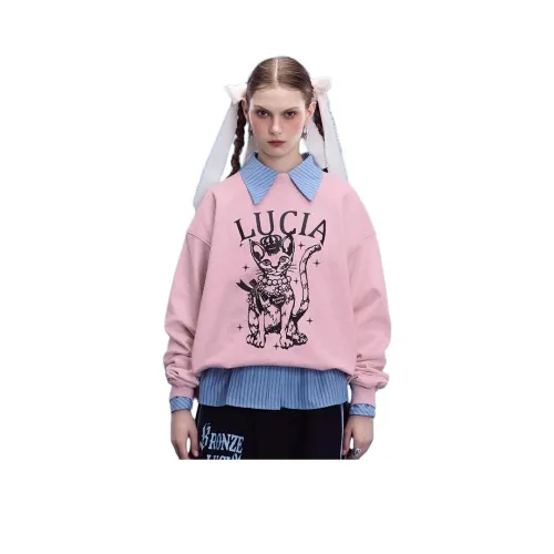 Bronze Lucia Розовый Женские Свитшоты