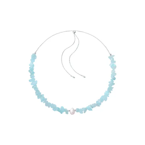 BABYBEI 925 стерлинговое серебро ювелирные изделия Baroque Pearl женские