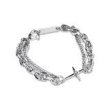 Титан Стальной Новый Высокий Уличный Браслет