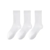 3 шт (Белый/Длинное голенище)