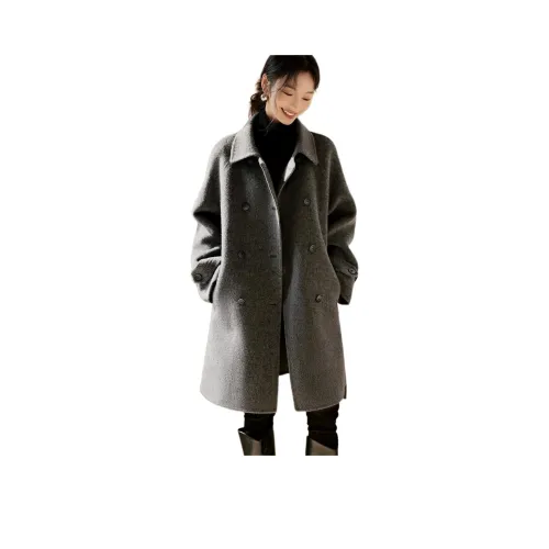 XWI Пальто Женское Темный Фотиния Серый