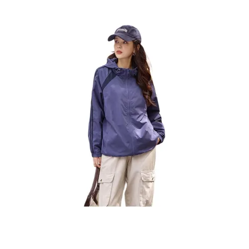 【Dme】 Куртки Пальто Женские Фиолетовый