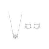 Динамичное кошачье ожерелье + лаковые заклепки в форме ушей кошки