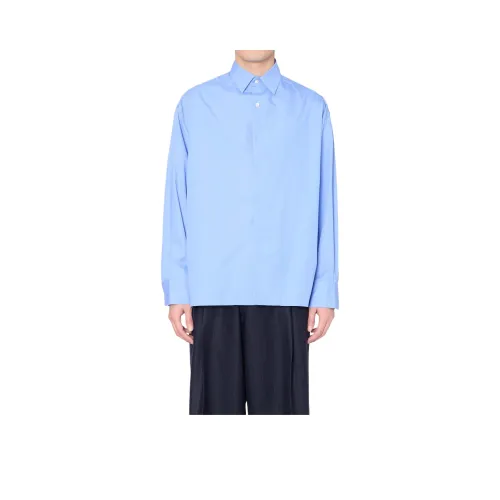 kolor Мужская рубашка саксонского синего цвета