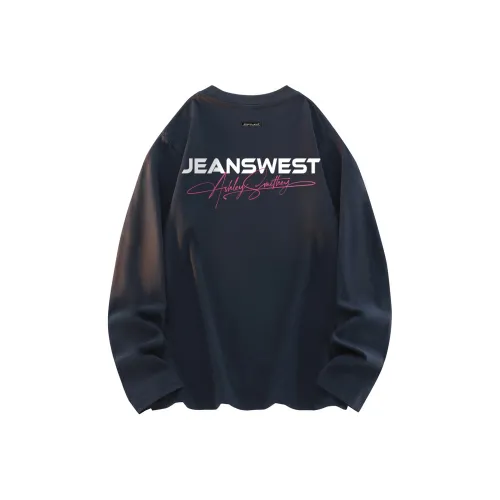 JEANSWEST Длинный рукав Т-рубашка Унисекс