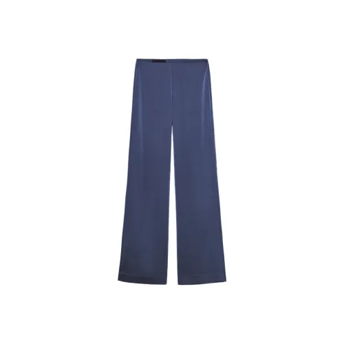 ZARA Midnight Blue Женские Повседневные Брюки