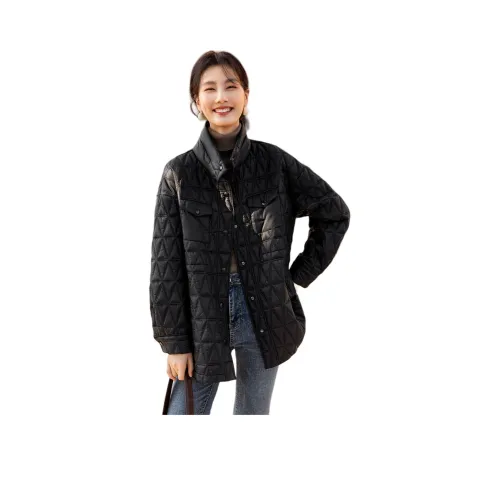 XWI Хлопковый пуховик женский черный