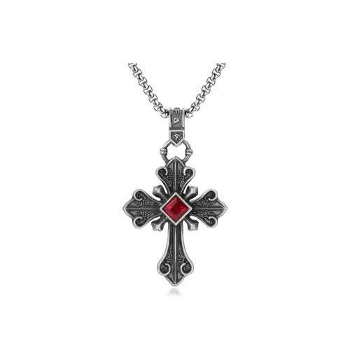 EVBEA Pure Олово Подвеска Нержавеющая сталь Ожерелья Унисекс