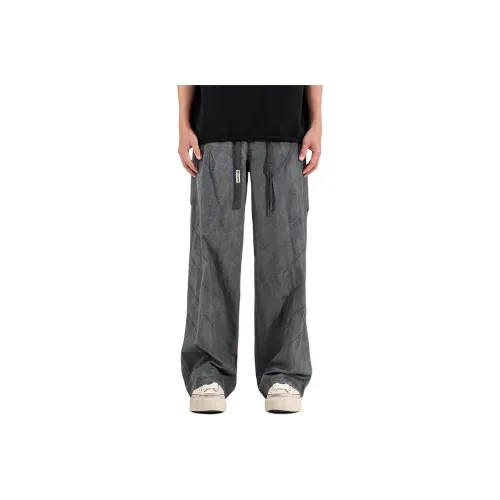 WEINIU Серые Мужские Повседневные Штаны