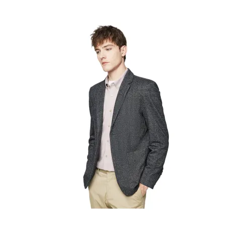 Red Bean Blazers Мужской Черный Синий