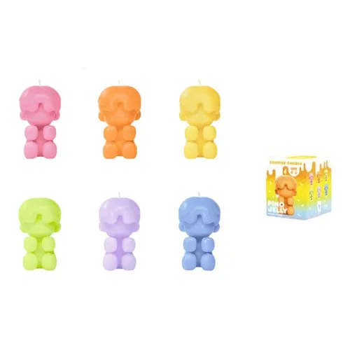 POP MART PINO JELLY Candy Boy Коллекция Слепые коробки Один Mystery Коробка Целая коробка 6 шт