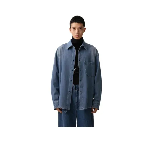 WHITT EPURE Denim Куртка Мужская Джинсовая Синяя