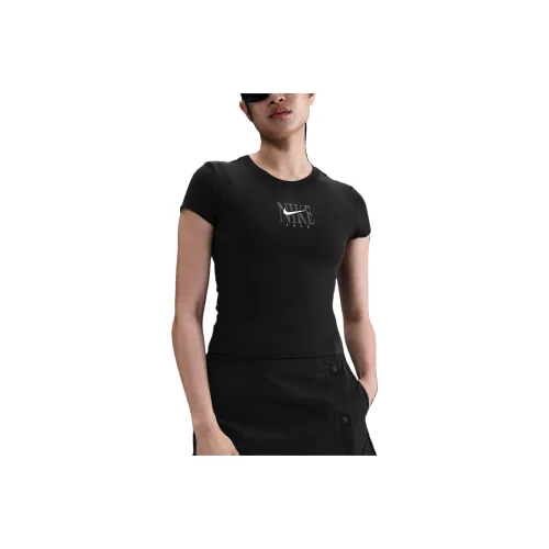 nike Стандартная футболка женская черная 010