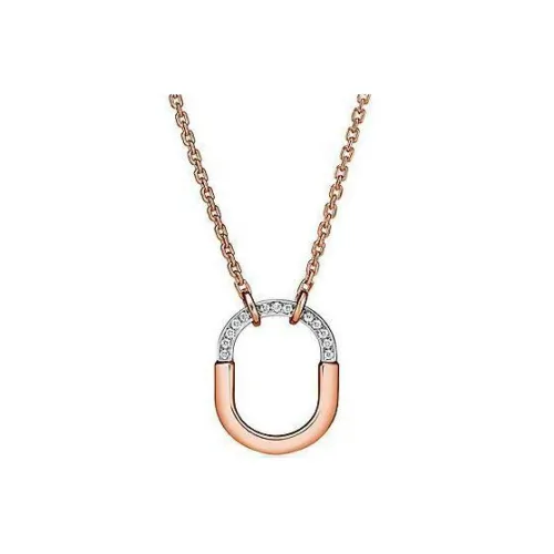 TIFFANY & CO. Замок Ожерелье Унисекс